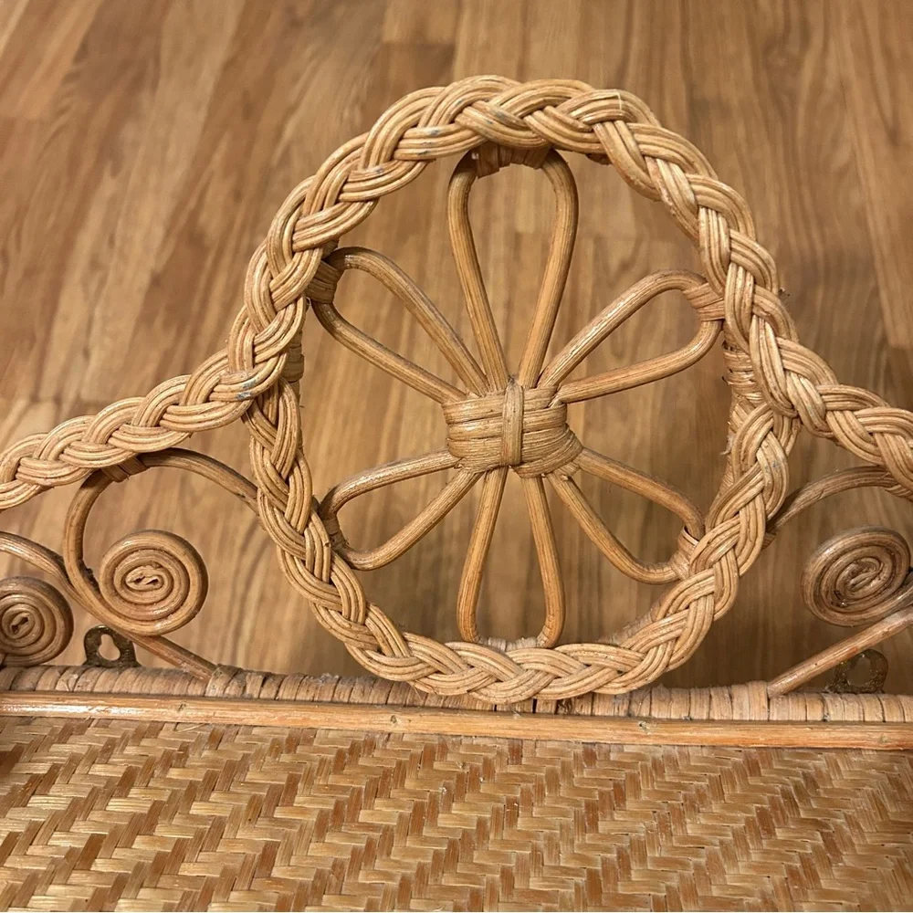 ‼️Rattan / Wicker Hanging Wall Shelf‼️